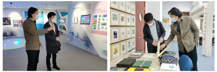 北京國圖創新文化服務到校參觀交流 搭建文化資源共享平臺